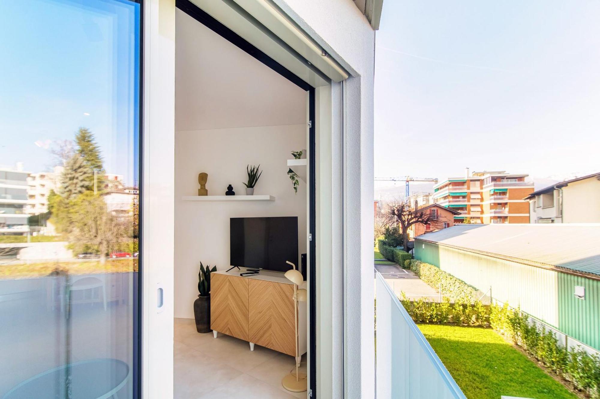 Kristall 9 By Quokka 360 - Modern Apartment Close To Lugano Center Massagno Exteriör bild